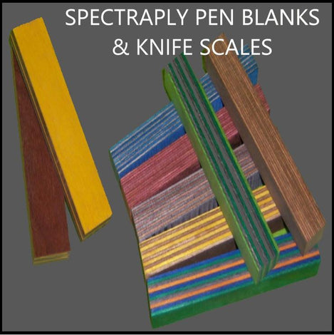 Spectraply Pen Blanks &amp; Knife Scales