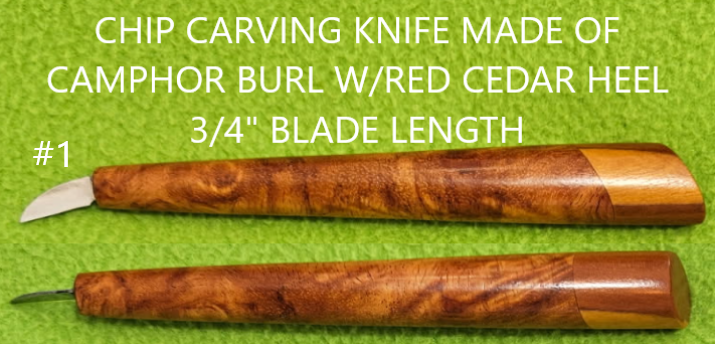 Roger Strautman Chip Carving Knives