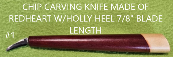 Roger Strautman Chip Carving Knives
