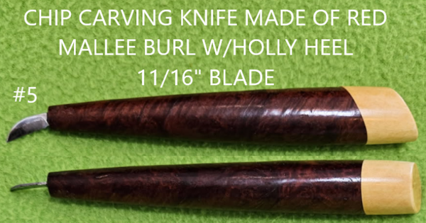 Roger Strautman Chip Carving Knives