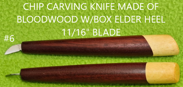 Roger Strautman Chip Carving Knives