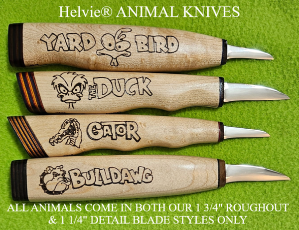 Helvie® Animal Knives