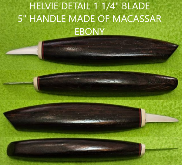 Helvie® Exotic & Other Fine Woods Knives