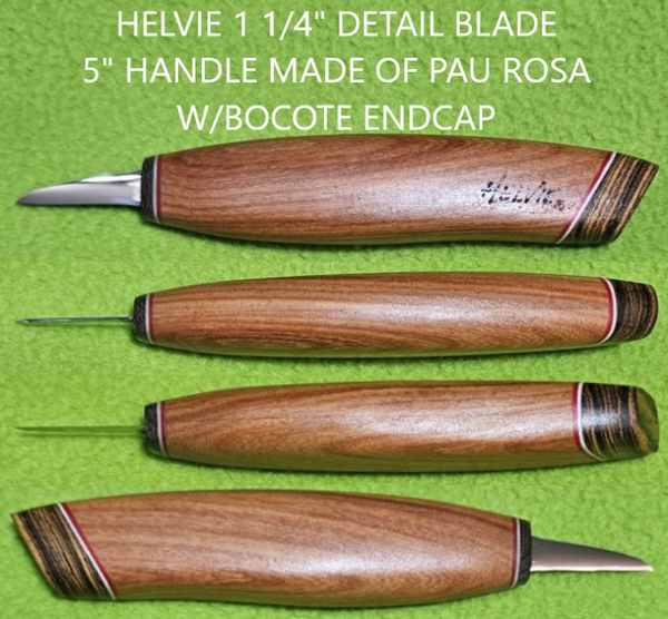 Helvie® Exotic & Other Fine Woods Knives