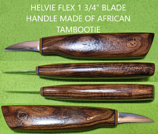 Helvie® Exotic & Other Fine Woods Knives