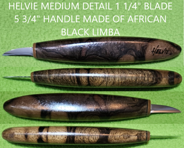 Helvie® Exotic & Other Fine Woods Knives