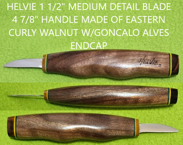 Helvie® Exotic & Other Fine Woods Knives