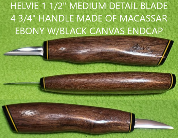 Helvie® Exotic & Other Fine Woods Knives