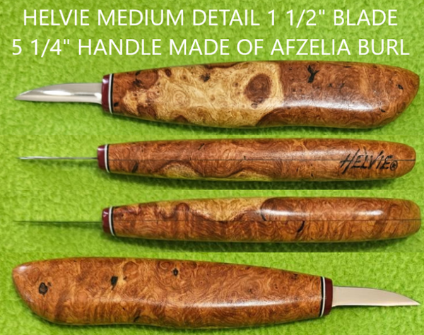 Helvie® Exotic & Other Fine Woods Knives