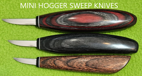 Helvie® Mini Hogger Sweep Knives