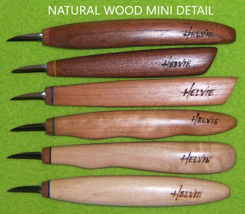 Helvie® Natural Wood Mini Detail Knife