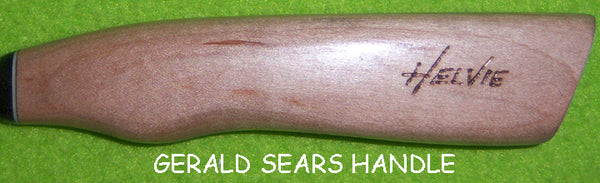 Helvie Natural Wood Mini Hogger Knife