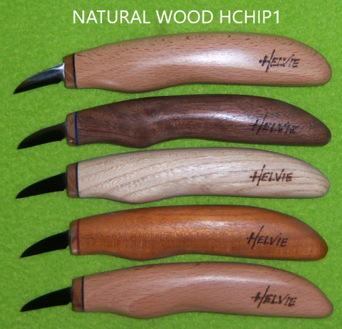 Helvie® Natural Wood Chip Carving Knife