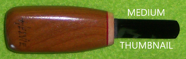 Helvie® Natural Wood Thumbnail Gouge