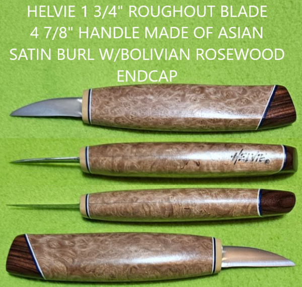 Helvie® Exotic & Other Fine Woods Knives