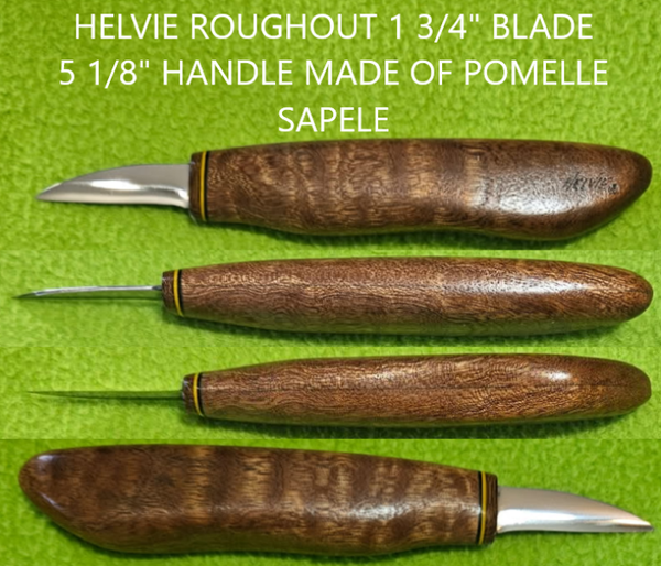 Helvie® Exotic & Other Fine Woods Knives