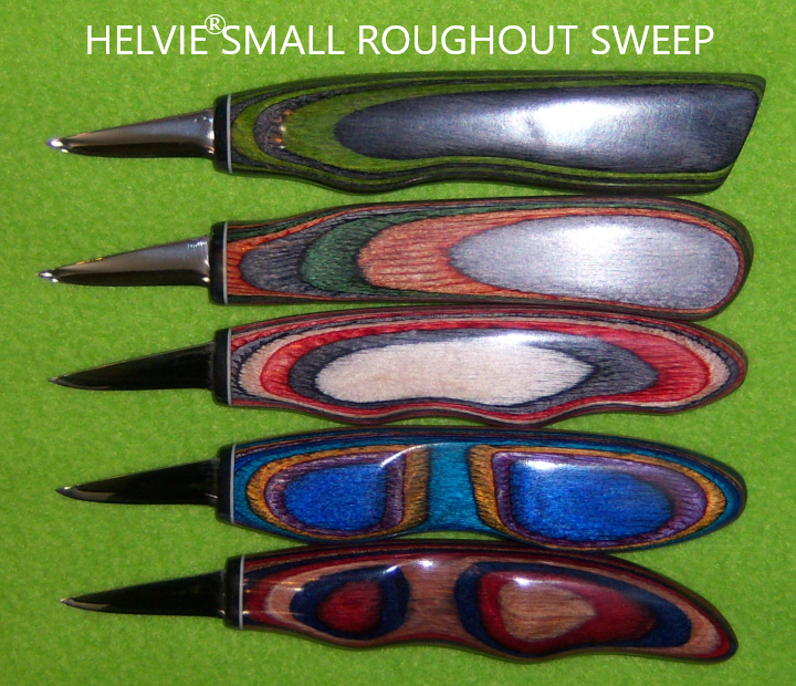 Helvie® Small Roughout Sweep Knife – Helvie® Knives LLC