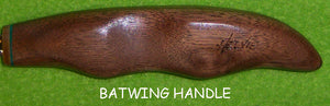 Helvie Natural Wood Roughout Sweep Knife