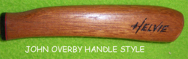 Helvie Natural Wood Roughout Palm Knife