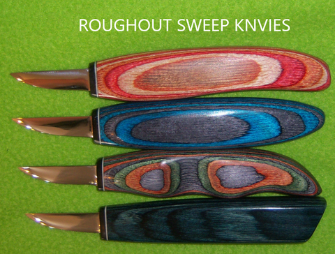 Helvie® Roughout Sweep Knife