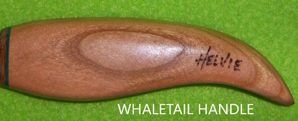 Helvie Natural Wood Detail Palm Knife